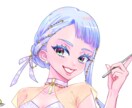 ライバー、TRPG、OC立ち絵描かせていただきます かっこいい、かわいいオリジナルキャラクターさんが描きたい！ イメージ1