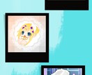 アイコン描きます 丸型、正方形でのアイコンを描きます！デジタル彩色、PDF納品 イメージ1