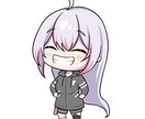 美少女キャラ・ミニキャラのアイコンを描きます かわいいが好きな方へ　あなた専用のアイコンをお届けします イメージ7