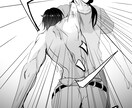 オリジナル漫画制作します 観賞用のモノクロ漫画を1ページ描きます イメージ2