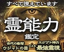 眠る霊能力を解放せよ●霊力の有無を明確に鑑定します ご自分の能力に気づき、霊能力を扱える人が続々と増えています イメージ1