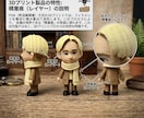 3Dプリンターでオリジナルフィギュアを作ります 3Dプリンター製オリジナルフィギュア制作（モデリング込み） イメージ2