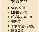 文章を丁寧に作成します SNS・ビジネスメールなど文章のお困りごとを全て解決します イメージ2