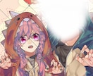 2人価格ペア・夢絵等イラスト描きます その他、プレゼント、創作、一枚絵、デフォルメ、イラスト全般！ イメージ7