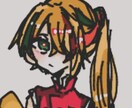 アニメ風アイコンなどでの作成をします 可愛らしいアニメアイコンを描きます。アナログ色紙販売も イメージ2