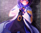 商用利用可能なイラストを作品します 明るく可愛らしいイラストを作成可能！気分で背景も有！ イメージ3
