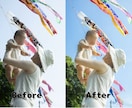 ママカメラマンが子供の写真を優しくレタッチます 日常の家族写真やスマホ写真をふんわり可愛い色味に仕上げます イメージ1