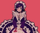 ミニキャラ立ち絵、アイコン描きます たくさんの種類の動きや表情描けます！！ イメージ8