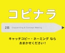 納得のいくキャッチコピー・ネーミングを考案します コピーライター歴20年／丁寧な仕事を心がけています イメージ1