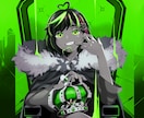 歌ってみた用サムネイル描きます 本家にそっくり！？絵柄寄せ可能 イメージ4