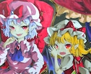 東方のアナログイラストを描きます 世界に1つのアナログの形で、お好みの東方のキャラをお届け！ イメージ5