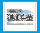 納品後の追加料金はこちらからお願いします 既に当方とお取引されているお客様専用です。 イメージ1