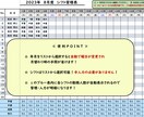 簡易シフト管理表を販売します 複雑な仕様を省いた、簡単シンプルなシフト管理表！ イメージ2