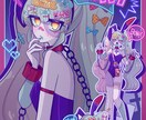 納得いくまで修正OK️⭕️立ち絵制作します 欠損、衣装差分オプションあり！ イメージ8