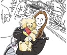友人・家族・カップルなどのイラストを制作します あなたの思い出、可愛い線画で保存しませんか？ イメージ6
