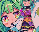 レトロかわいいイラストを描きます レトロちっくなかわいいイラスト イメージ4