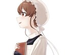 どんな用途でも使える女の子キャラクターを描きます やわらかな厚塗り風からアニメ塗りまで幅広く受付しております イメージ4