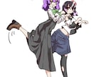 動画やサムネ、自分用に！オリジナルイラスト描きます シンプルでカワイイを提供します！！ イメージ3
