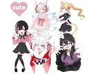 個性溢れるミニキャライラスト描きます 商用利用◎｜ご予算相談◎｜選べる絵柄2種 イメージ7