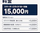 リサーチからプレゼン資料10〜15枚まで作成します 調べる→まとめる→スライド、を一括で。そのまま社内で使える形 イメージ5
