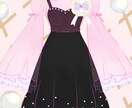 女性キャラクター等のかわいい衣装デザイン考えます キャラクター映えするかわいい衣装デザインを提供します！ イメージ3