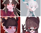 満足いただけるイラストをお描きします SNSアイコンや動画用一枚絵など承っております:D イメージ5