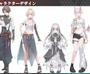 キャラクターデザイン制作します キャラクターの個性がでるデザインを提供します！ イメージ1