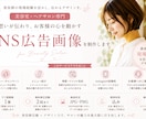 美容室向けSNS広告を制作します 美容師の現場目線で伝わるデザインを制作 イメージ3