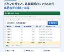 Excel・Pythonで面倒な集計を自動化します 介護事業の現場を知る担当者が、手作業をラクにします イメージ3