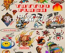 traditionalなデザイン描けます TATTOO デザイン　ロゴ　イラスト イメージ1