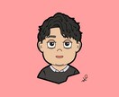 最短１日！おしゃれな似顔絵イラスト描きます お写真・顔画像を元に、似顔絵イラスト・アイコン描きます！ イメージ5