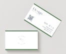 シンプル派さんの名刺・カードお作りします 見やすい、親しみやすい、をカタチに イメージ2