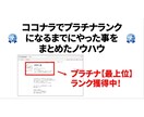 ココナラでプラチナランクまでにやった事を教えます 副業で月に約5万円ほど目指したい方へオススメです イメージ2