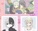 歌ってみた等の等身キャラ描きます かっこいい～可愛いまで！！なんでもお任せください！！ イメージ5