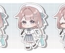 先着3名限定価格　ミニキャライラスト描きます ◇Vtuber配信・動画・グッズなどに イメージ1