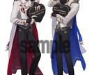 等身の立ち絵イラスト描きます メインビジュアルから等身大パネル、TRPGの立ち絵など イメージ5