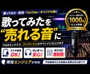 あなたの音楽｜プロが”売れる音”に仕上げます 歌ってみた・配信音源をプロ品質に。初心者OK／修正対応◎ イメージ1