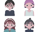 修正無制限◎ イラスト・アイコン等制作いたします 絵本のような色合い・質感でお描きします。 イメージ1