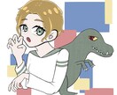 最短2日 アイコン・ヘッダー等イラスト依頼承ります 服装の指定、描写範囲指定、アクセサリー類追加2種類まで無料 イメージ6