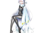 全身3000円でTRPGの立ち絵描きます 3日で納品可能！全身3000円です！ イメージ4