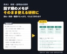 箇条書きのメモから伝わるスライド資料を作ります メモを送るだけ。PowerPointとPDFでお渡し イメージ4