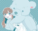 アイコン・祝花などにも！いろんなイラスト承ります ポップでかわいい似顔絵が得意です イメージ4