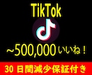 TikTok動画3000いいね増えるよう拡散します ⚡MAX 50万いいね迄対応⚡安心の30日間減少保証付き⚡ イメージ1