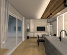 住宅の内観の3Dパースお作りします ３Ｄパースを使ってワクワクの家づくりのお手伝い致します イメージ7