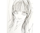 写真からゆるふわな似顔ドローイングをお描きします ご自宅に、贈り物に。繊細な線で描く、あなただけの原画 イメージ7