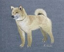 横振り刺繡をシャツなどに刺繡ます 横振り刺繡でスカジャン風の刺繍 イメージ4