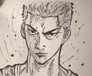 マッキーペンアートを描いてます 水墨画の様なイラストをマッキーペンで描いております。 イメージ8