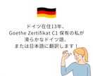 ドイツ語↔︎日本語の翻訳します ドイツ語関連の相談も受け付けます♡ イメージ3