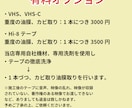 VHSテープ10本をダビングします 大切な思い出のテープをデジタル化しませんか？ イメージ10