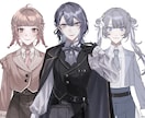 IRIAMにて使用可能な立ち絵を制作します キャラデザから持ち込みどちらでも可！ イメージ1